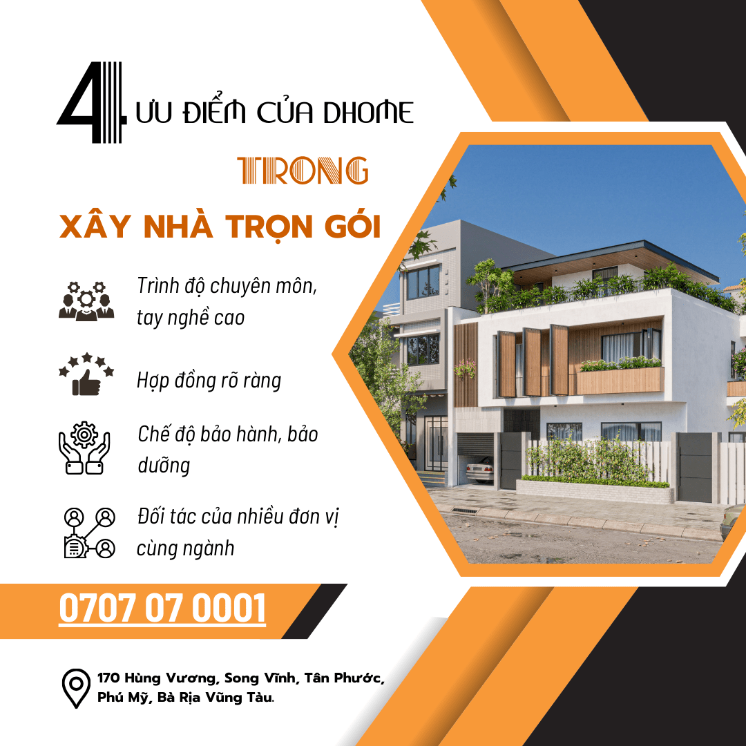 xây nhà trọn gói dhome