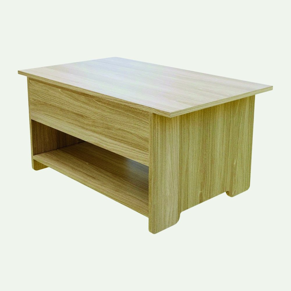 Bàn trà sofa 2 tầng mặt rộng DH17.04 – góc nhìn 2