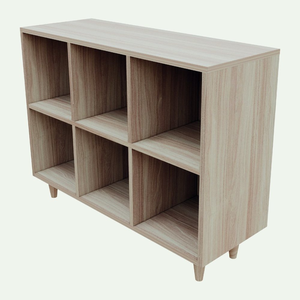 Kệ để đồ đa năng 6 ô ngang DH05.02 – góc nhìn 2