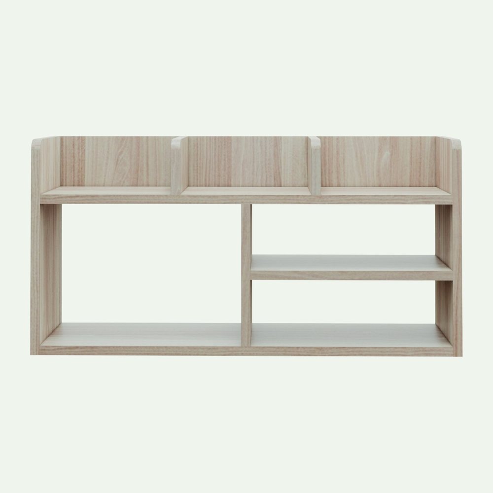 Kệ sách để bàn 2 tầng có ngăn trên DH02.03