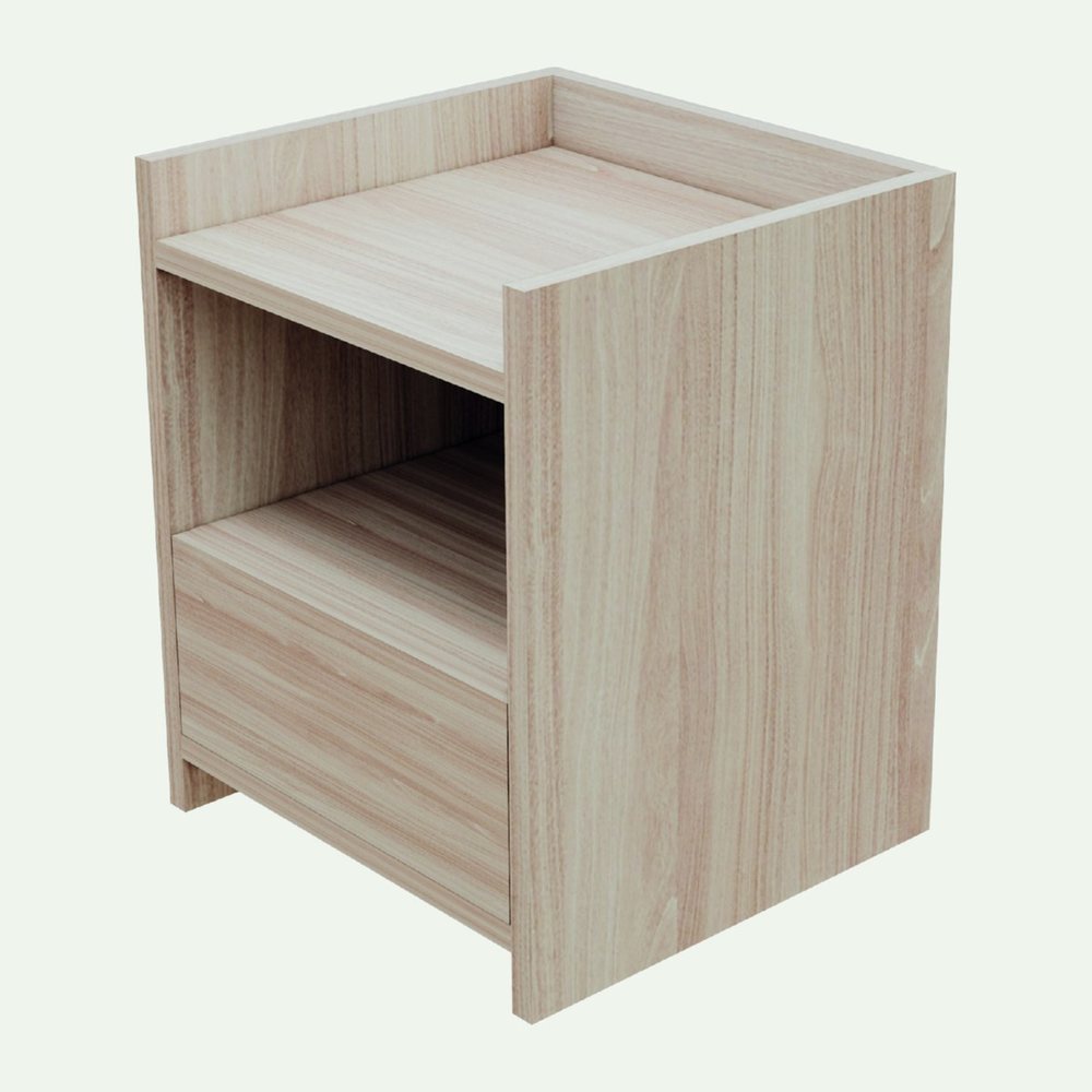 Tab đầu giường 1 ngăn kéo DH03.02 – góc nhìn 2