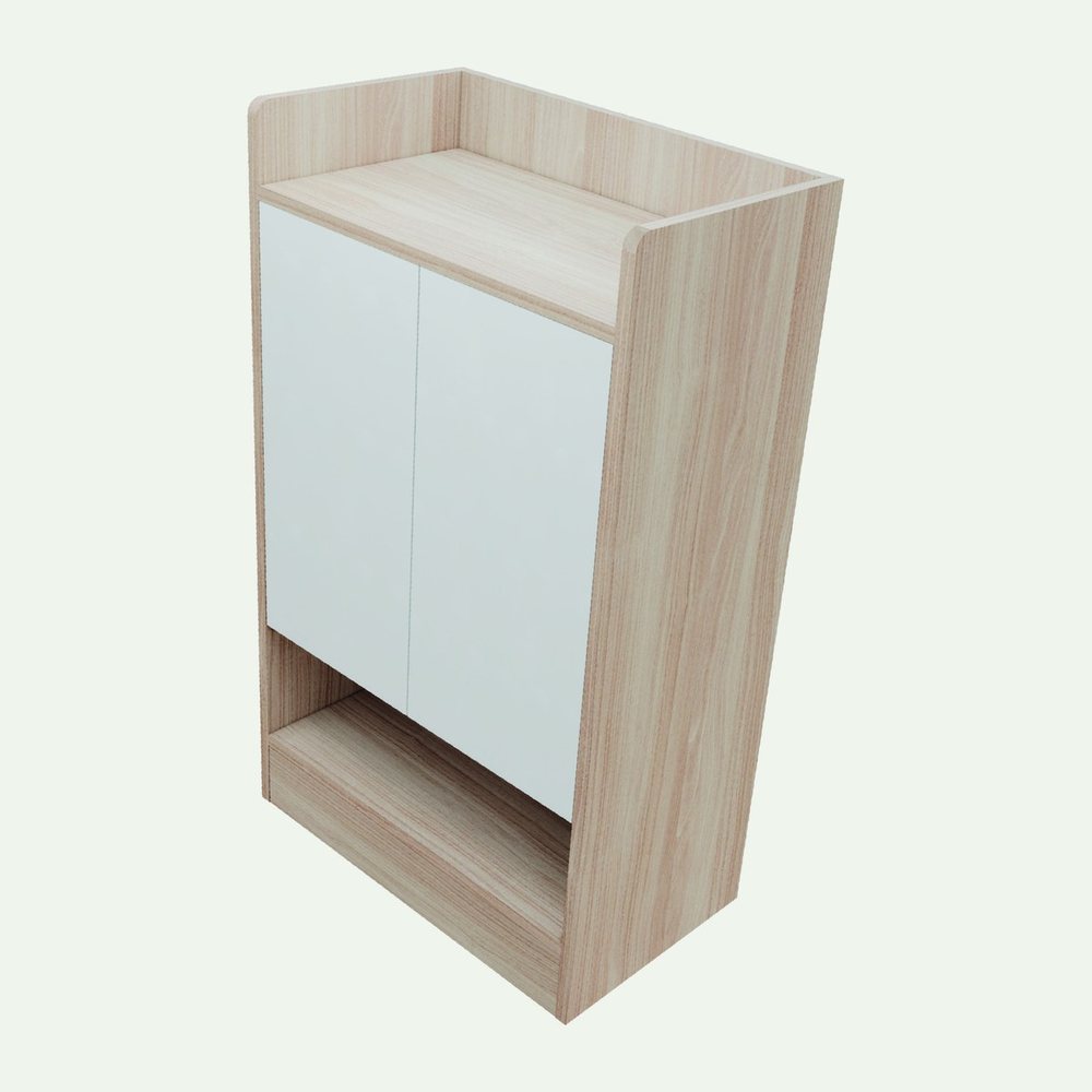 Tủ giày 2 cánh có ô hở DH14.02 – góc nhìn 2