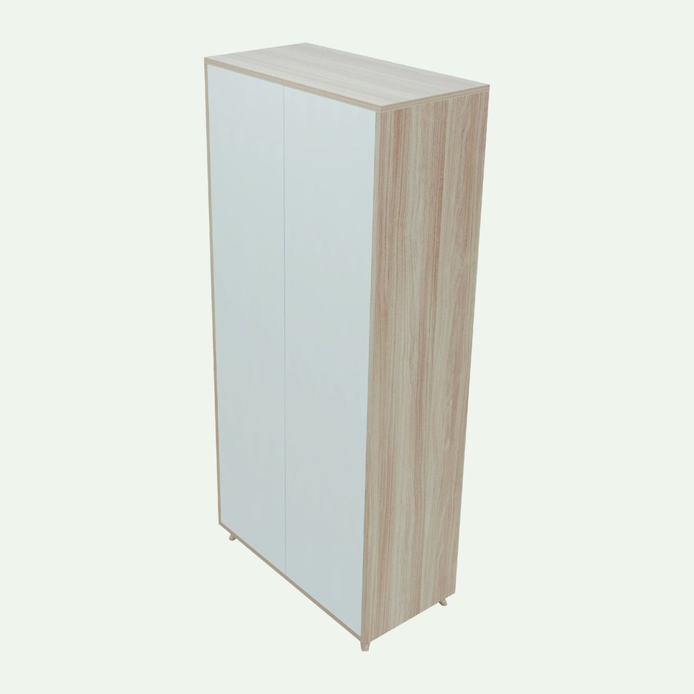Tủ quần áo 2 cánh 176 cm DH08.02 – góc nhìn 2