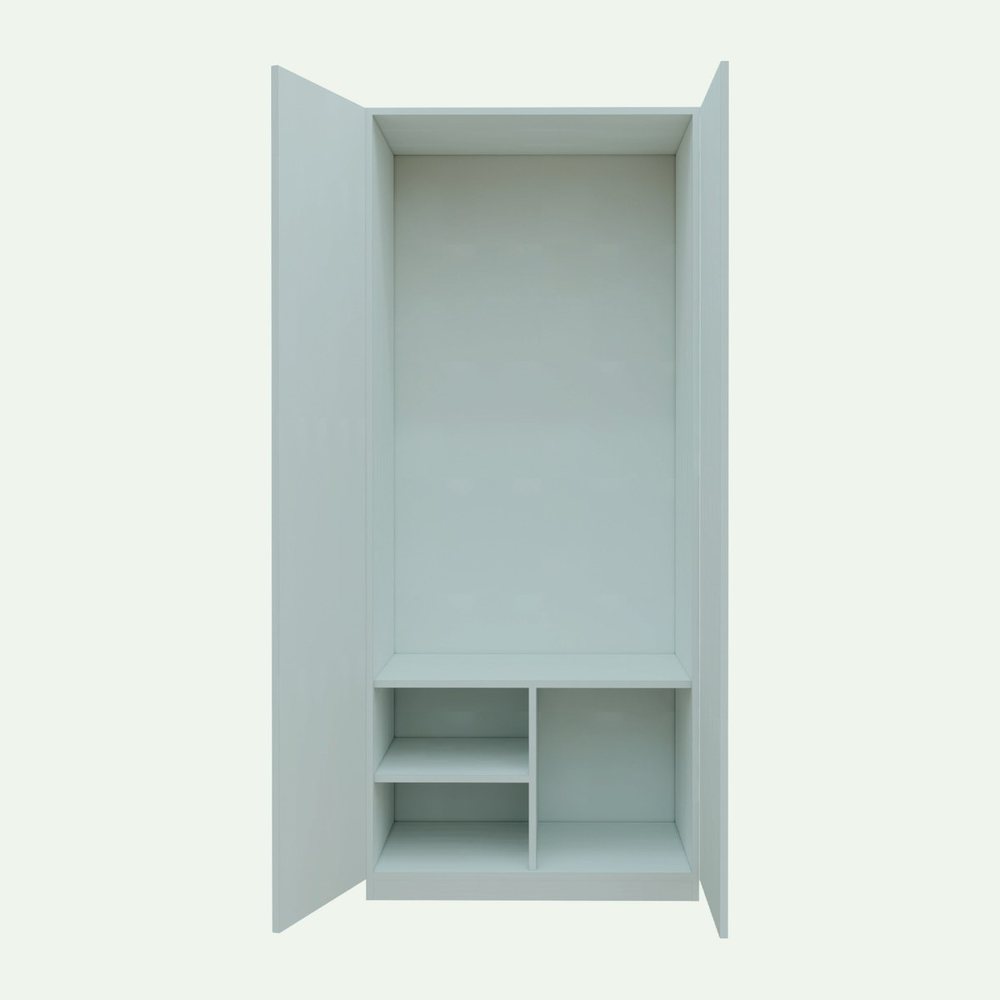 Tủ quần áo 2 cánh 190 cm DH23.01 – góc nhìn 2